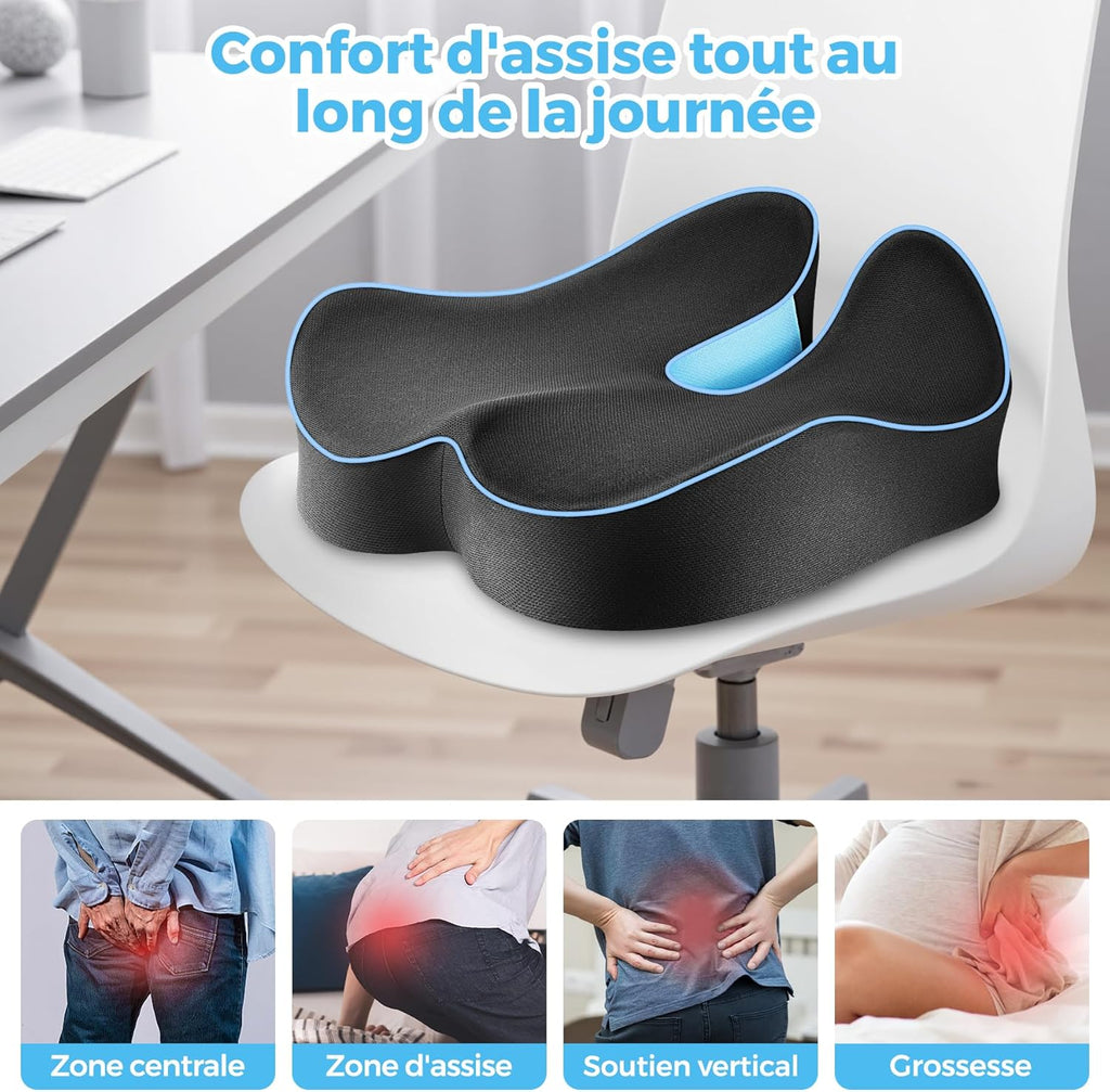 Coussin d'assise ergonomique